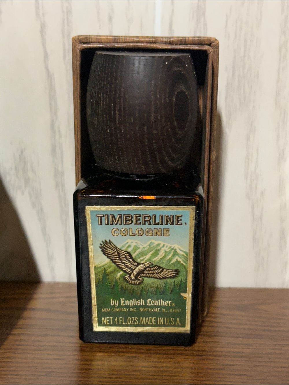 Vintage Timberline Cologne by English Leather Mem Co Splash 4 fl oz